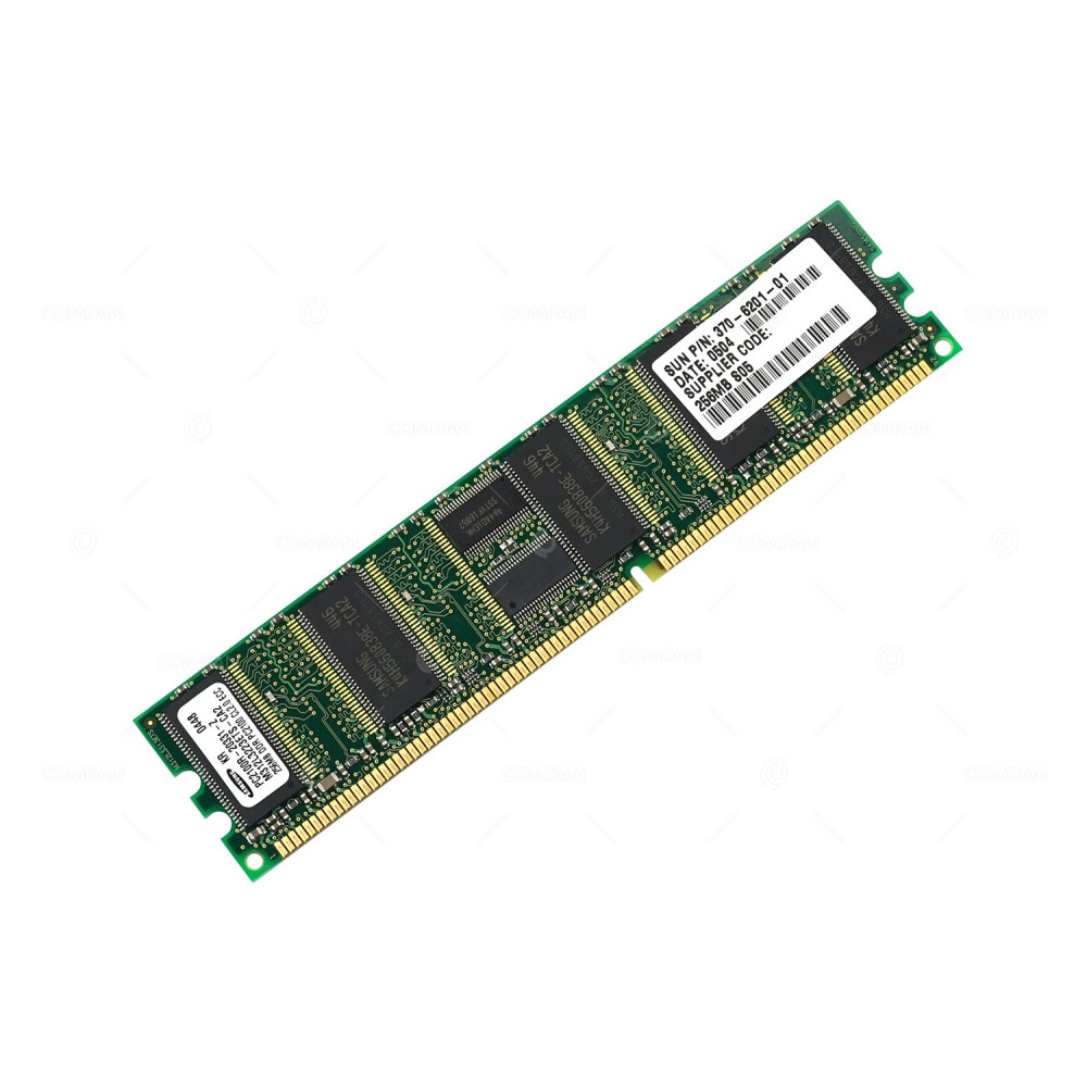 370-6201-01 SUN 256MB DDR1 PC-2100 REGISTERED CL2.0 ECC MEMORY FOR FIRE V240